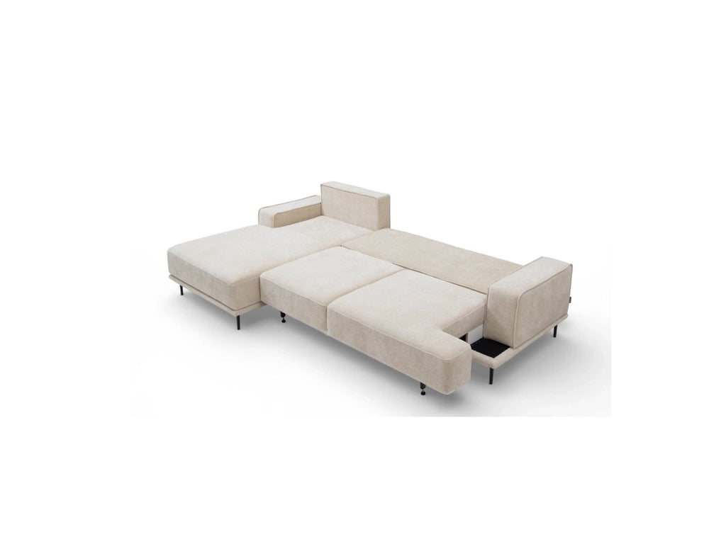 Livora Corner Sofa Bed Dress Me  LHF