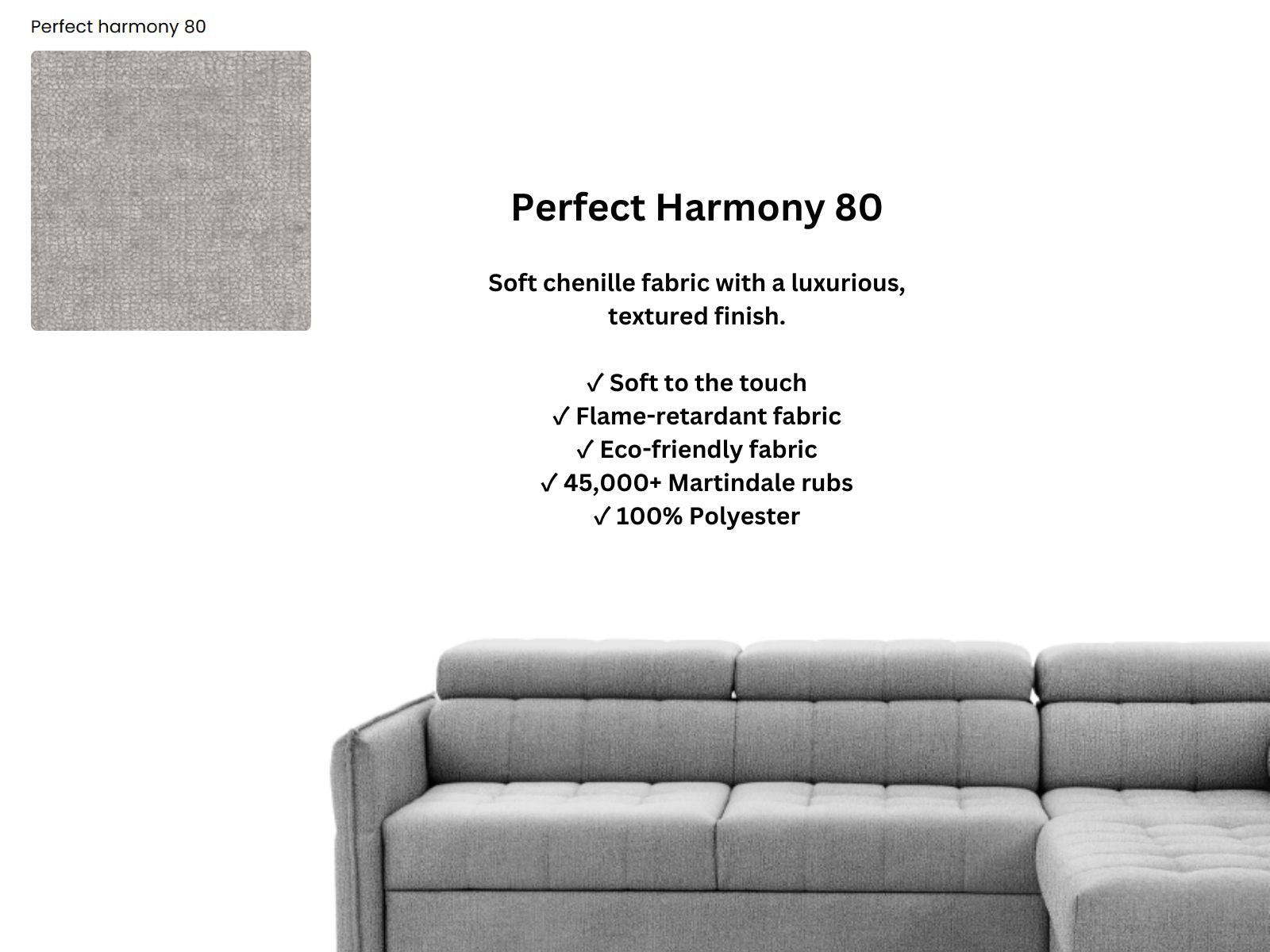 Elora Corner Sofa Bed Perfect Harmony