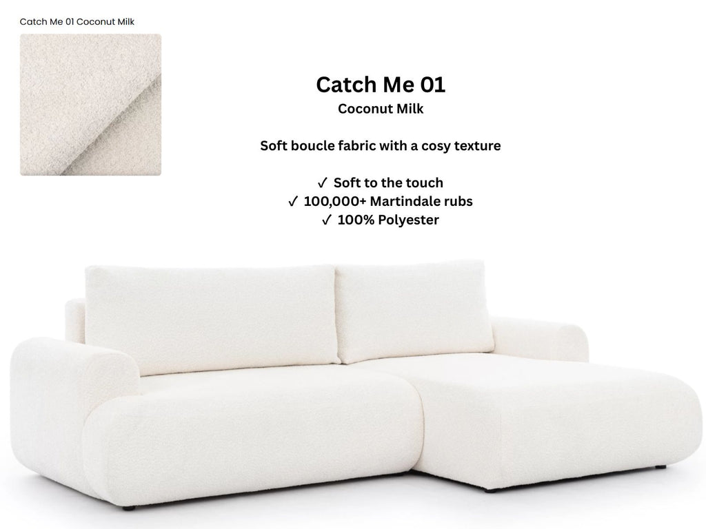 Luna Corner Sofa Bed Catch Me RHF