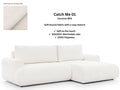 Luna Corner Sofa Bed Catch Me RHF