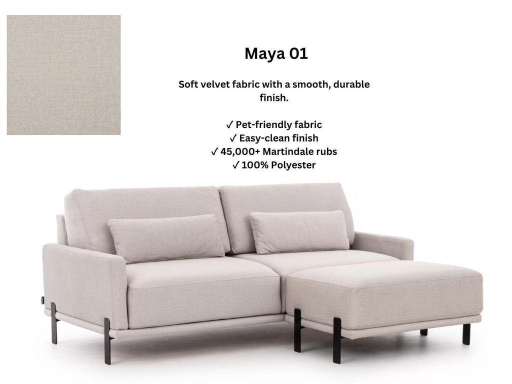 Mila Sofa Bed & Footstool Set Maya
