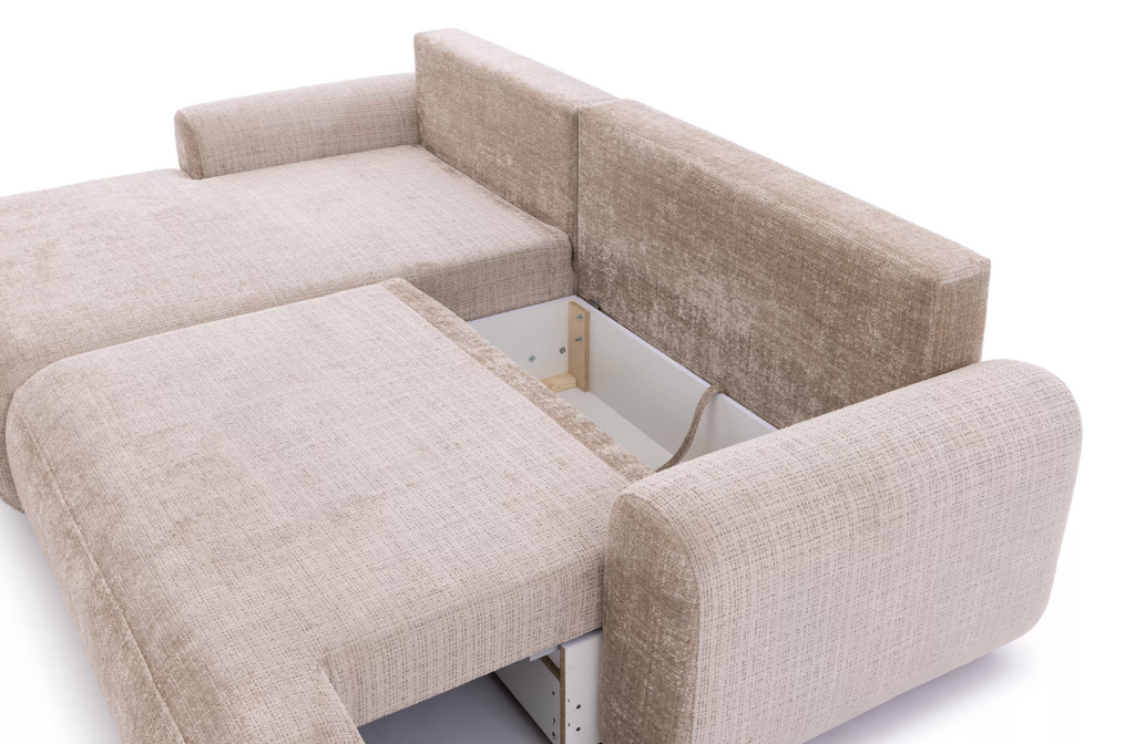 Luna  Corner Sofa Bed Cremona LHF