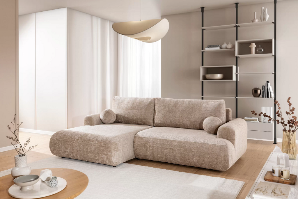 Luna  Corner Sofa Bed Cremona LHF