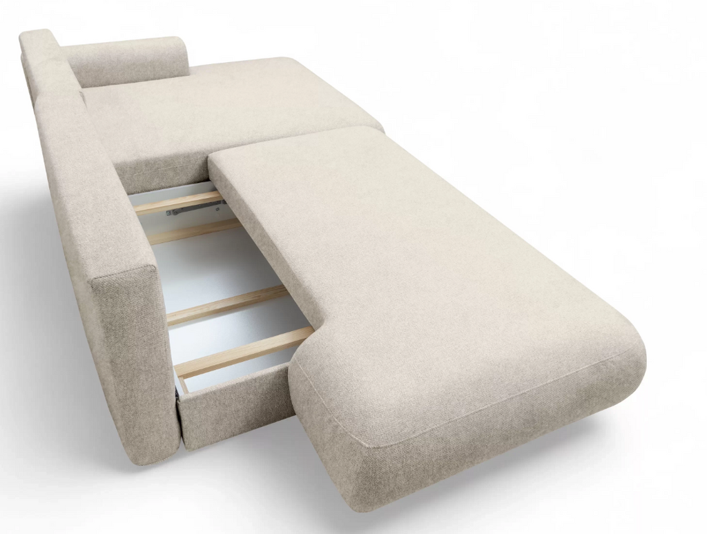Luna II Open-End  Corner Sofa  Bed Vibe RHF