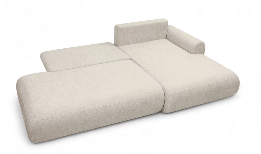 Luna II Open-End  Corner Sofa  Bed Vibe RHF