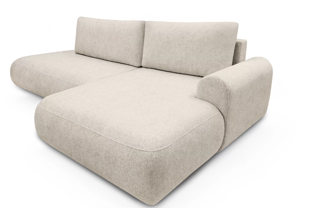 Luna II Open-End  Corner Sofa  Bed Vibe RHF