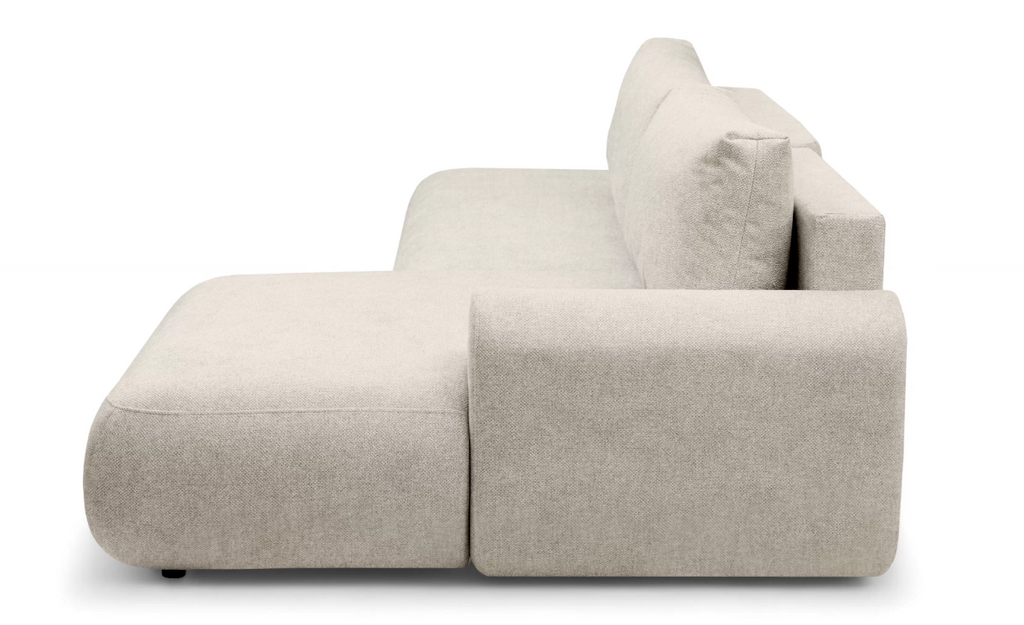 Luna II Open-End  Corner Sofa  Bed Vibe RHF
