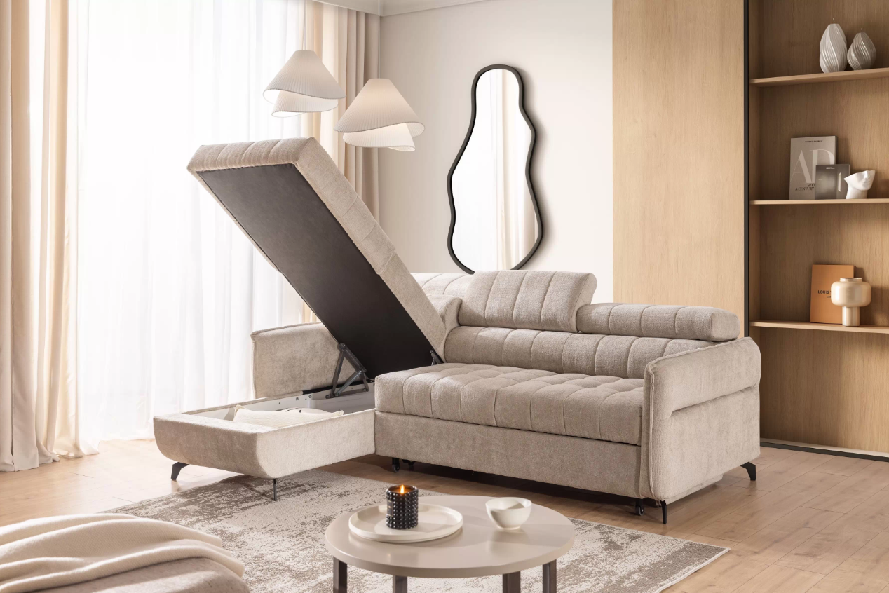 Elora Corner Sofa Bed Perfect Harmony