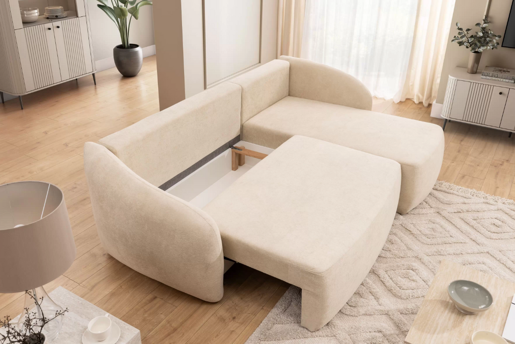 Nora Corner Sofa Bed Bellini