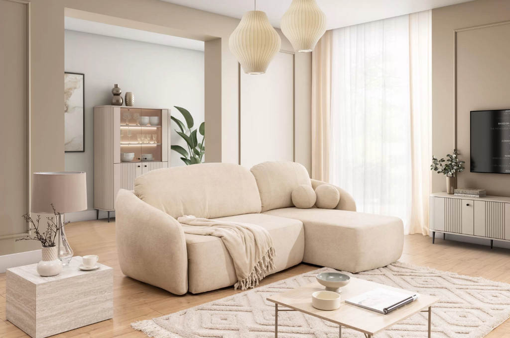 Nora Corner Sofa Bed Bellini