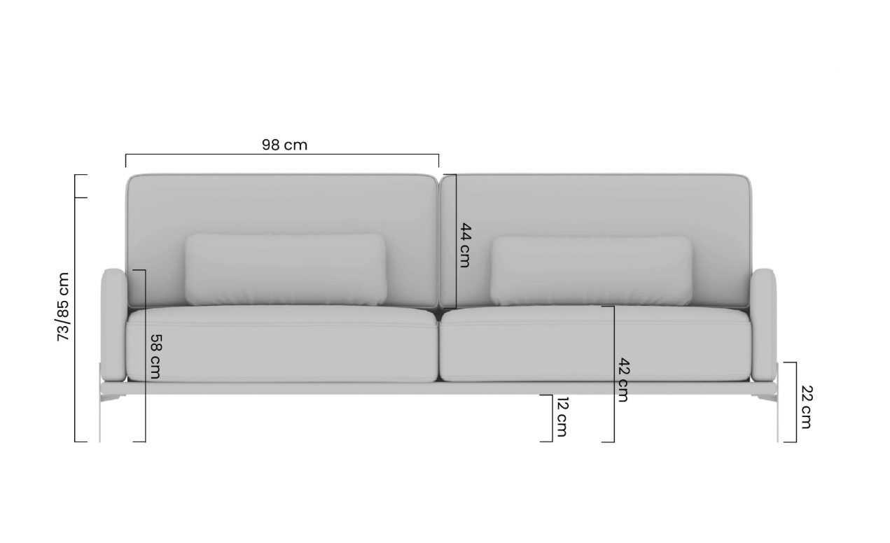 Mila Sofa Bed Leo