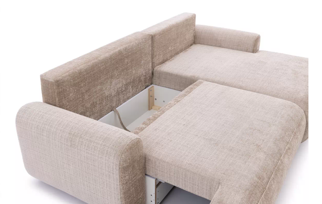 Luna Corner Sofa Bed Cremona RHF