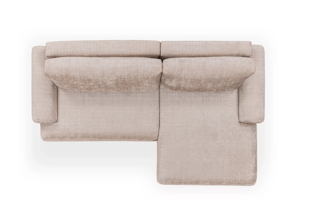 Luna Corner Sofa Bed Cremona RHF