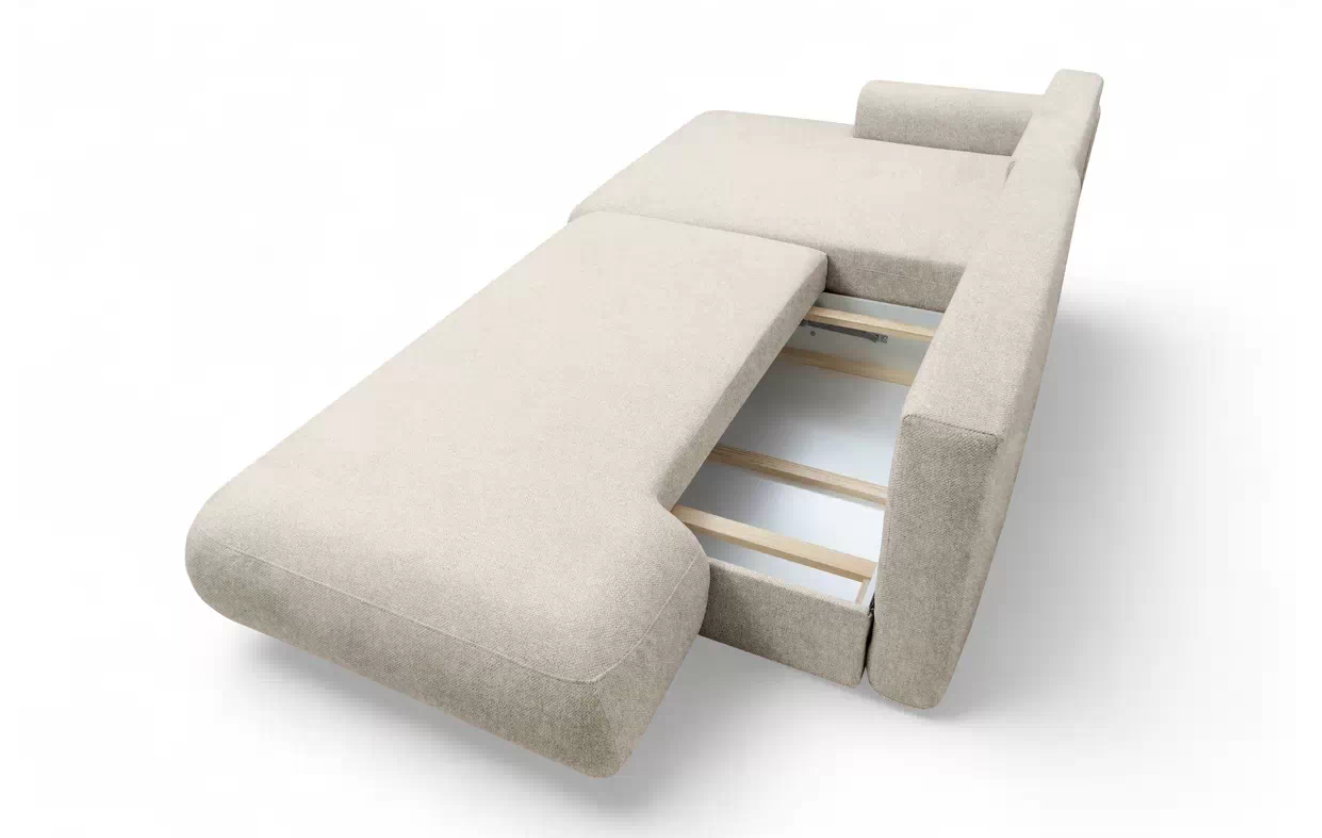 Luna II Open -End Corner Sofa  Bed Vibe LHF