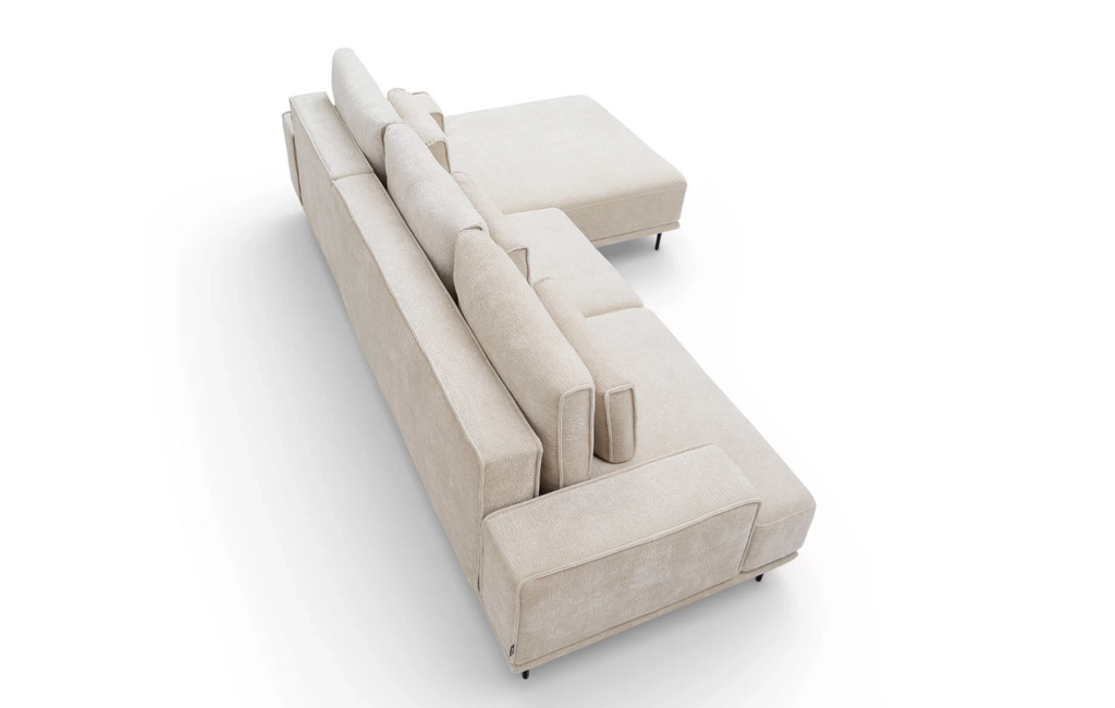 Livora Corner Sofa Bed Dress Me RHF