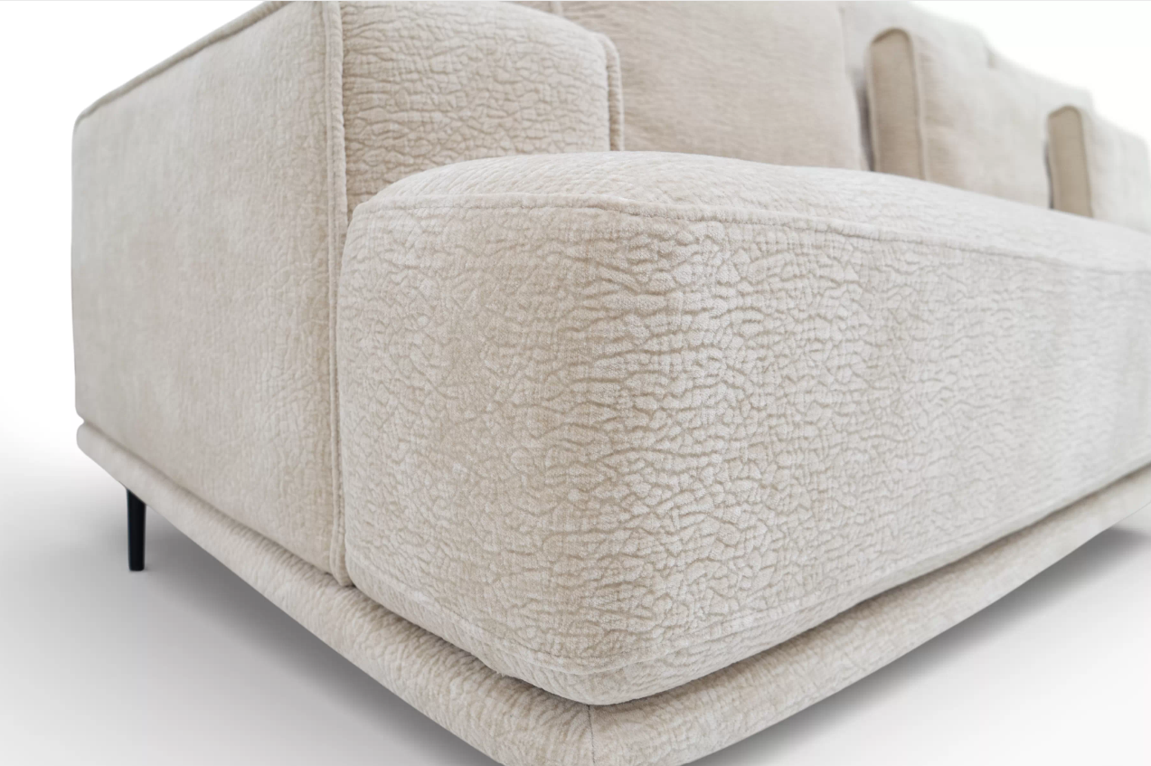Livora Corner Sofa Bed Dress Me RHF