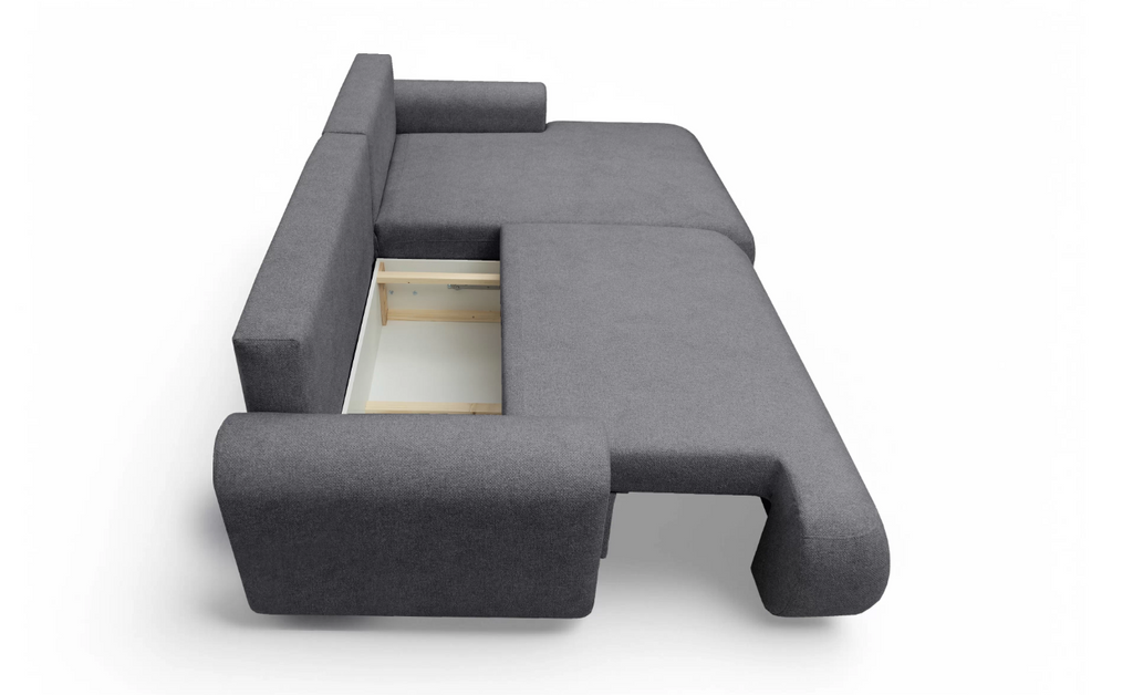 Luna Corner Sofa Bed Vibe RHF