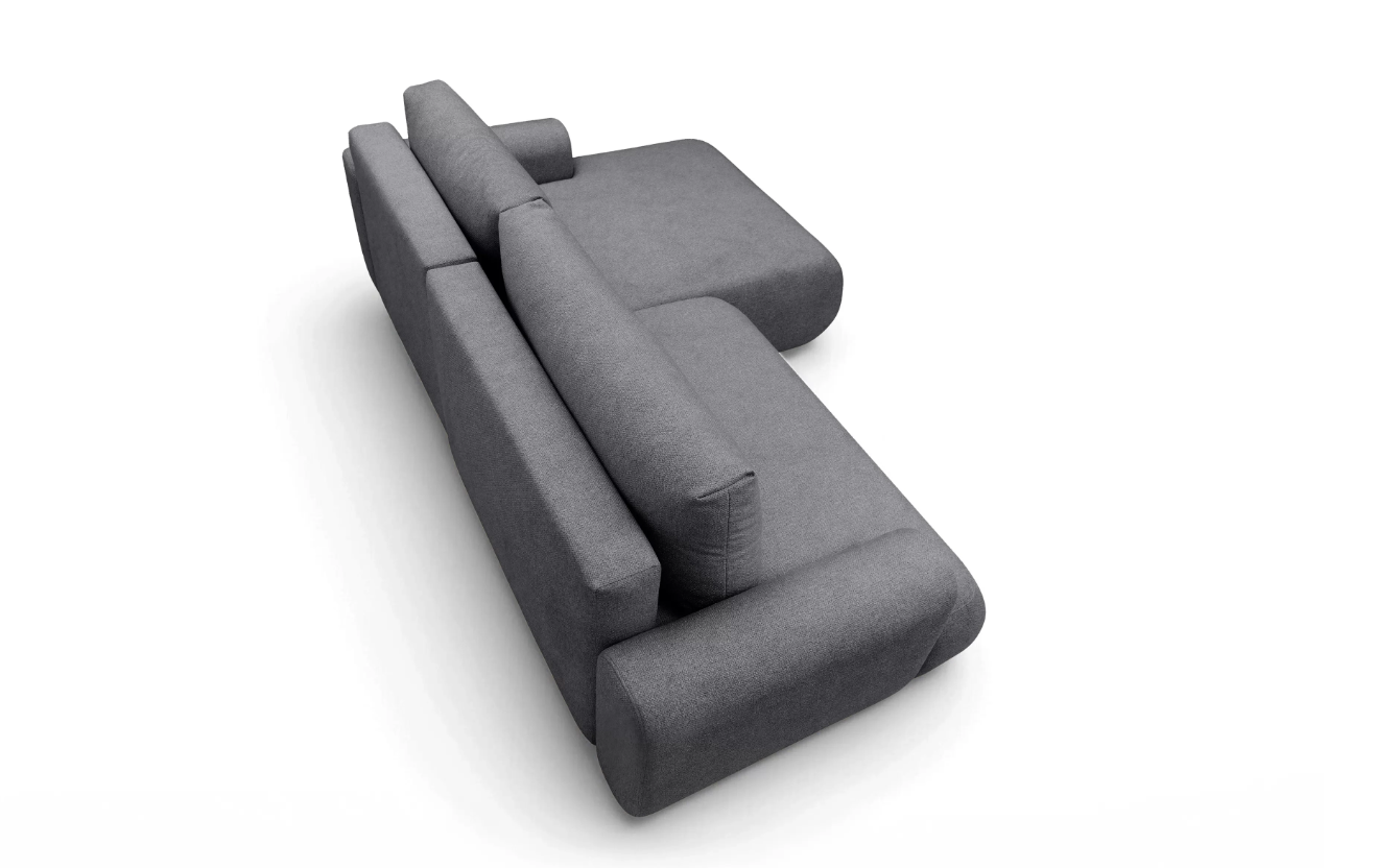 Luna Corner Sofa Bed Vibe RHF