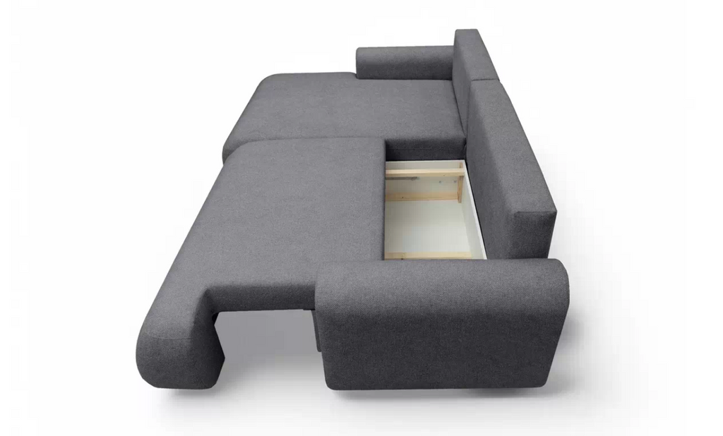 Luna Corner Sofa Bed Vibe LHF