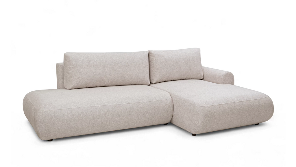 Luna II Open-End Corner Sofa  Bed Blur RHF