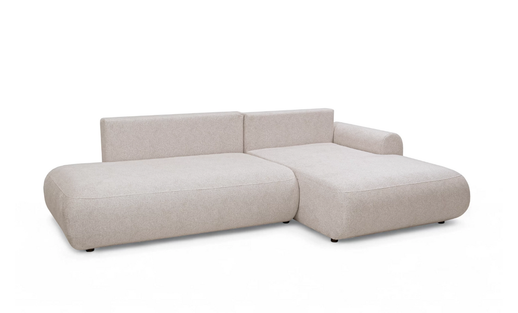Luna II Open-End Corner Sofa  Bed Blur RHF