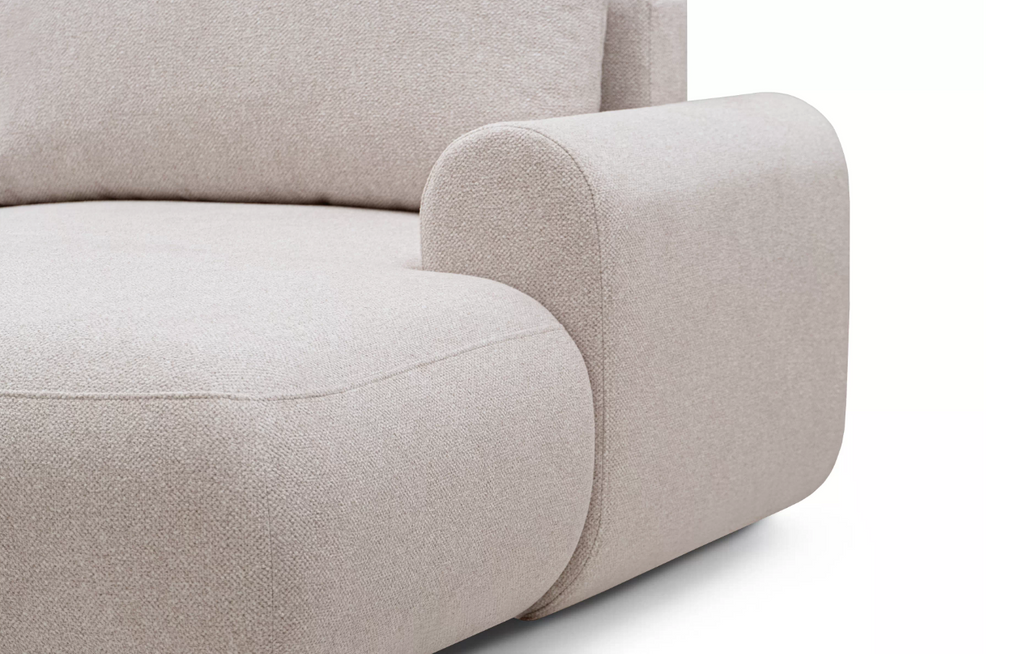 Luna II Open-End Corner Sofa  Bed Blur RHF