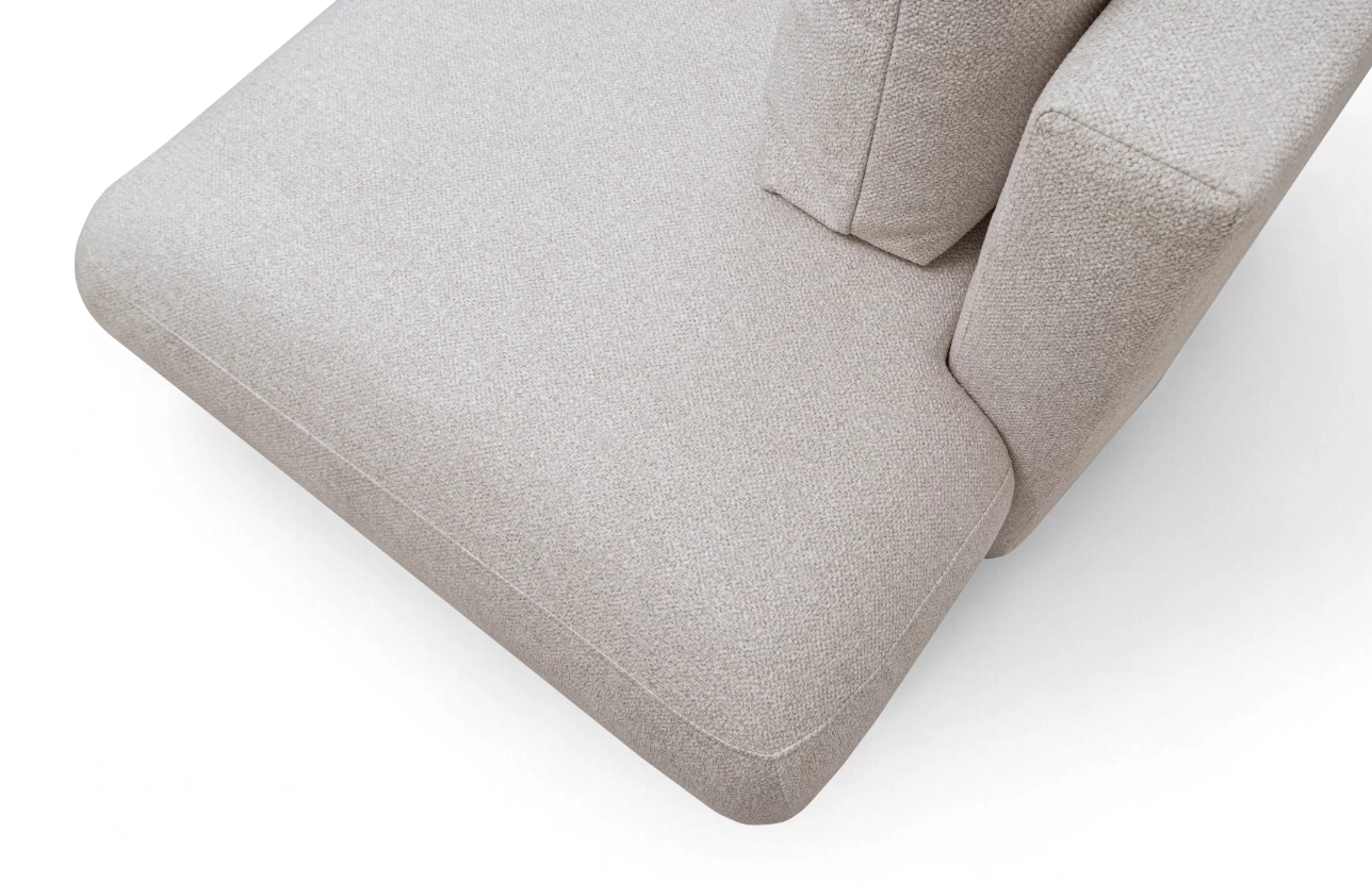 Luna II Open-End Corner Sofa Bed Blur LHF