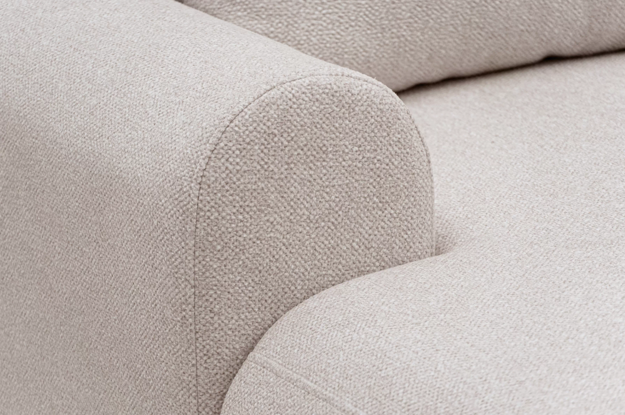 Luna II Open-End Corner Sofa Bed Blur LHF