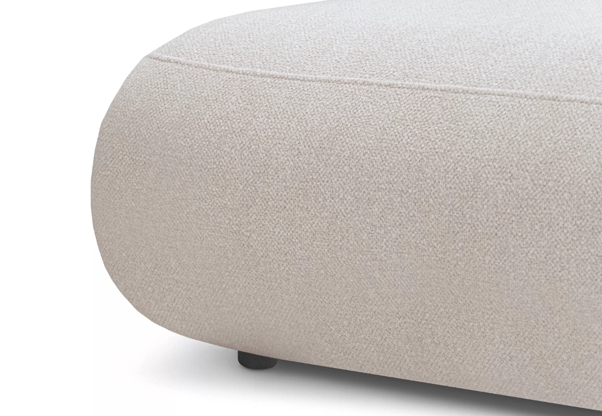 Luna II Open-End Corner Sofa Bed Blur LHF