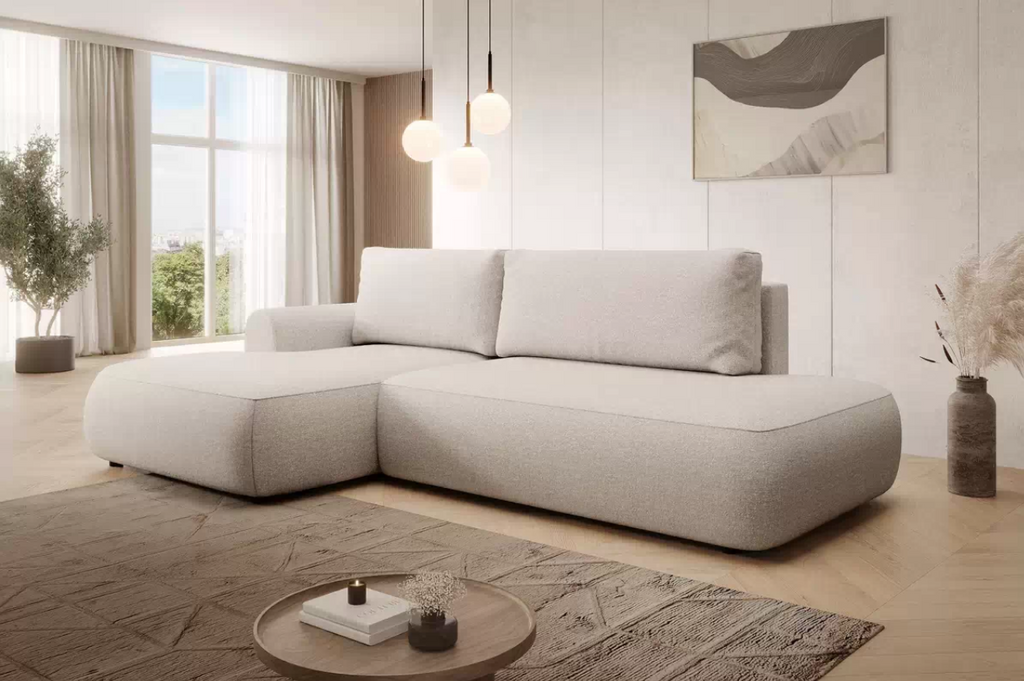 Luna II Open -End Corner Sofa  Bed Vibe LHF