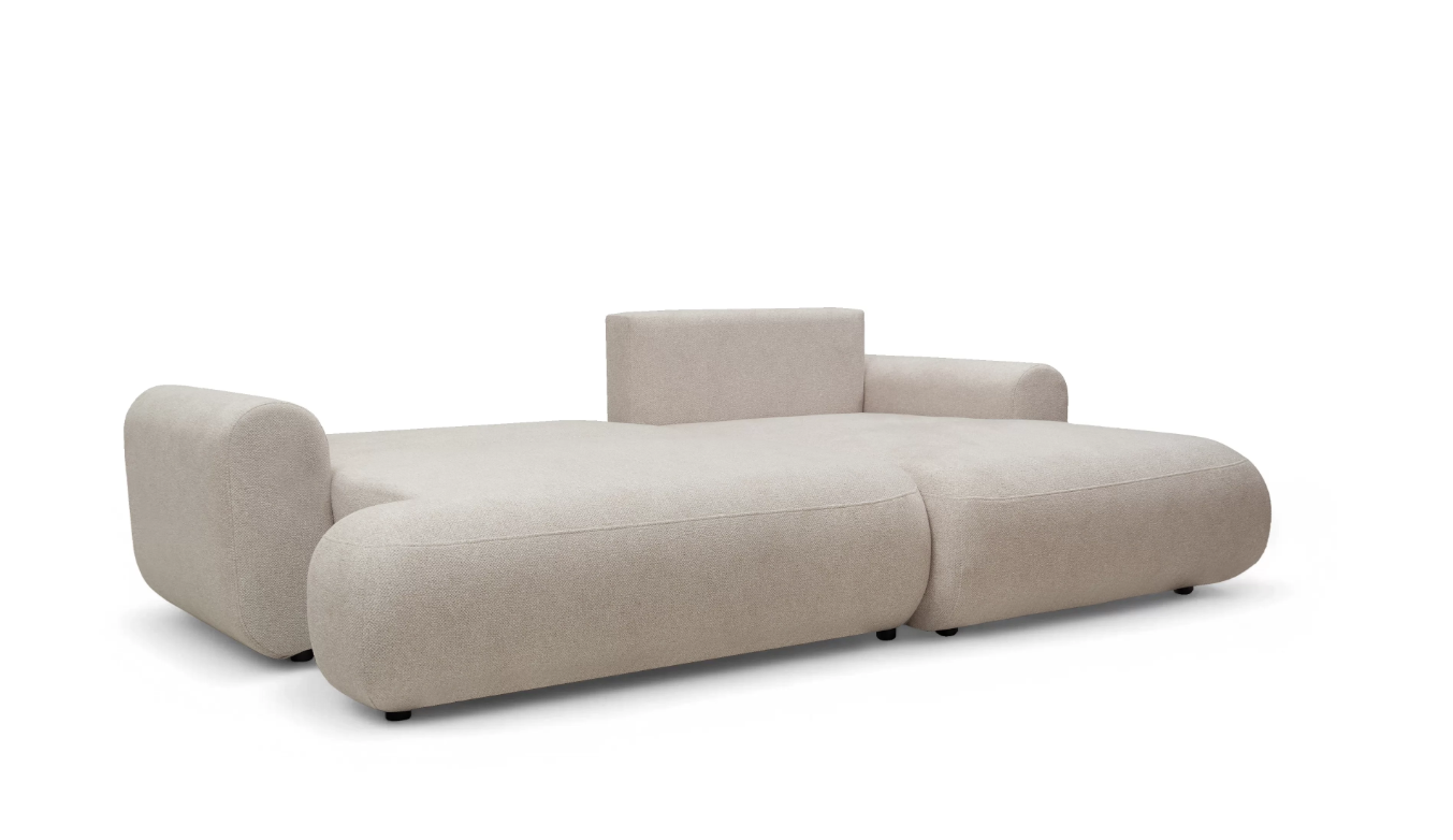 Luna Corner Sofa Bed Blur RHF