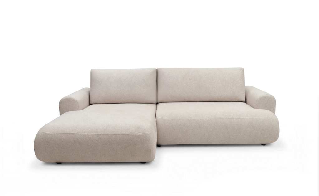 Luna Corner Sofa Bed Blur LHF