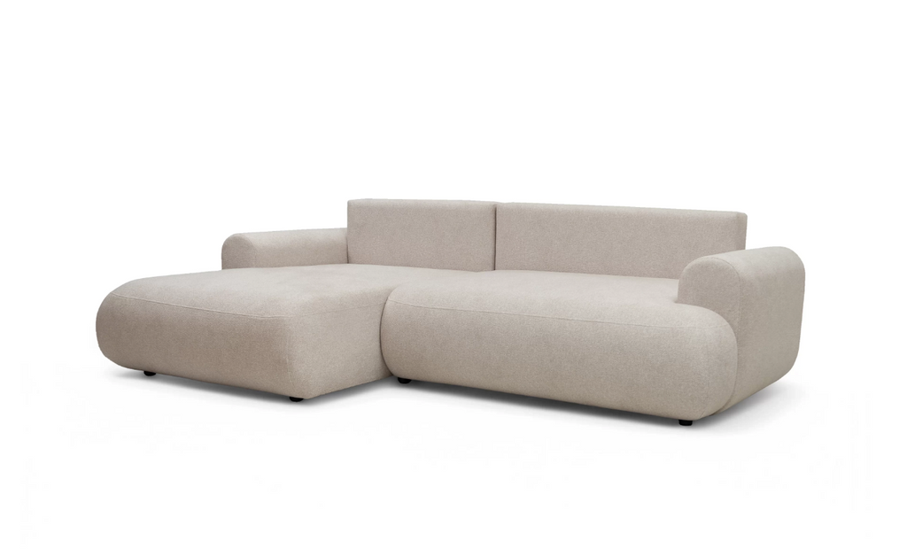 Luna Corner Sofa Bed Blur LHF