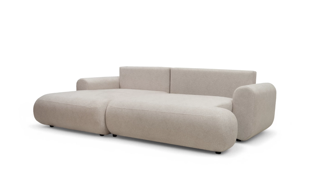 Luna Corner Sofa Bed Blur LHF