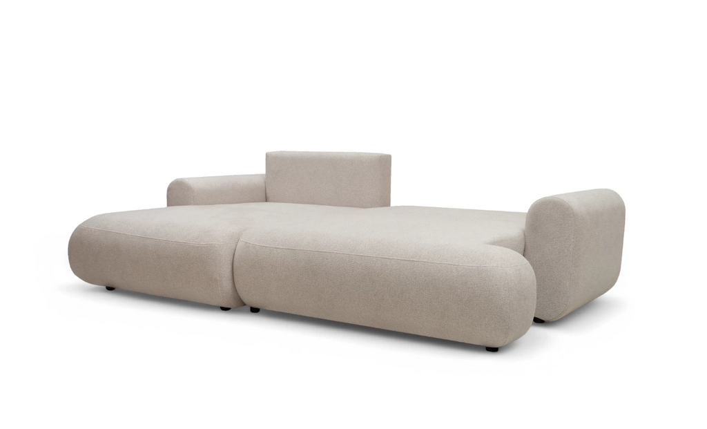 Luna Corner Sofa Bed Blur LHF